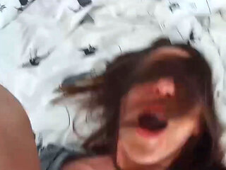 Wife at Home Cheats on Her Husband with His Best Friend. Real