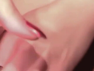 Big Tit Babe Fingers Pussy in Jacuzzi