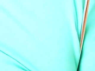 Beautiful Latina Teen with Amazing Boobs Playing a Screwdriver in Her Big Pussy