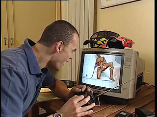 Fucking Blonde with Big Tits in Bedroom Until She Screams