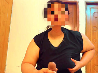 In Midnight Light on & My Hot Stepmom Want Fuck From Me Th...h Her Big Boobs & She Ride on My Cock After Sucking My Cock