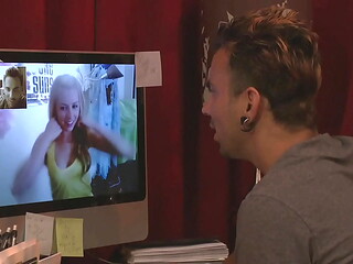 Blonde 18 Year Old Lexi Belle Fucks A Guy She Met Online
