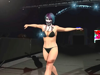 WWE 2k26 Auska Bikini Entrance
