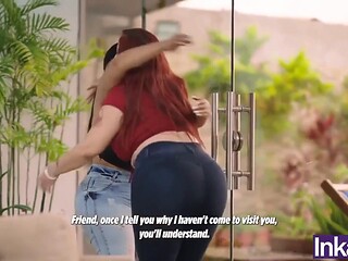 Sharon  Yennifers Big Ass Anal Lesbian Threesome