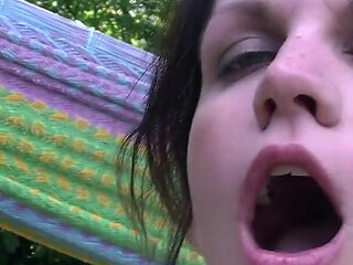 Big Natural Tits Exposed and Fucked Outdoors 5284