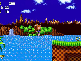 GAROTO DOTADO JOGA SONIC X DOKI DOKI E NAO SE AGUENTA DE TESAO
