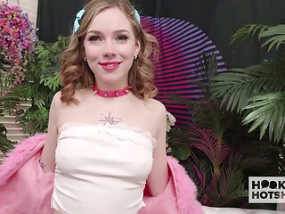 Venus Vixen Gets Wet With A Golden Shower Before Drinking it