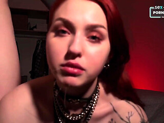 Curvy Redhead Asked for Rough Sex..i Destroyed Her Pussy