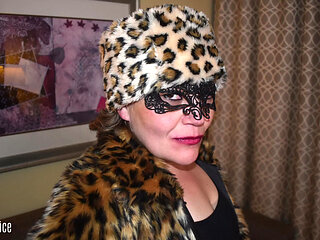 Granny Gladys Devours Black Cock