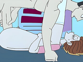 Car Toon In First Time Sex With Femboy Addison - Lockdown Dom Hentai Sex Game [18+]