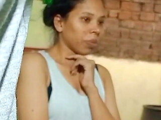 Slapping on Her Ass so Hardly and Make Her to Take Blowjob