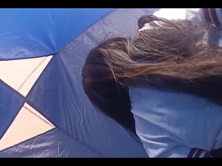 What if We Escape From the Camp? I Have a Tent so No One From College Will Find Out!