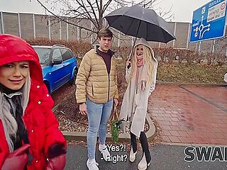 Kinky Threesome With Sexy Blonde Sluts Veronica Leal And Daruma Rai 21 Min