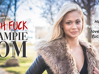 Milfmom Peneloppe Ferre Craves A Hard Rough Fuck With A Big Hard Cock Giving Her A Creampie