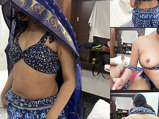 Stepbrother-in-law Gifted His Big Dick to His Stepsister-in-law on New Year