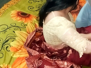 Beautiful Desi wife enjoying sex