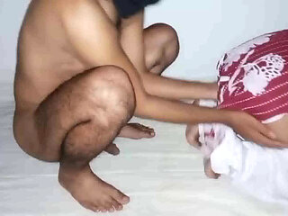 Step-aunty farting duering sex