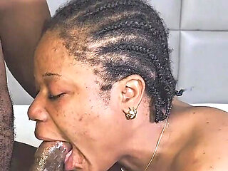 Monster Cock Step Son Had No Mercy on His Skinny Step Mom