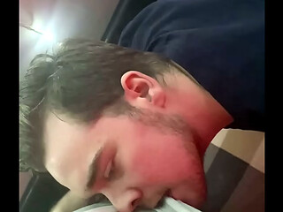 College Straight Neighbor gets Face Fucked after GYM Workouts