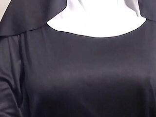 Bible Study Nun Catches You Jerking off Scolding Humiliation