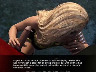 Angelica's Temptation: Slutty wife cheated her husband with three guys ep.16