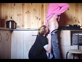 Sexy Maid with a Big Ass Gets Fucked While Cleaning