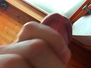 Massaging My Cockhead Until I Cum