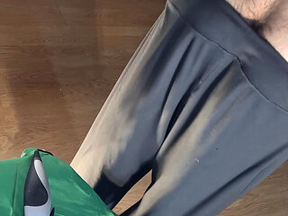 Trimming My Legs and Trying on a Tight Dress