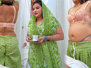 sasur bahu ki chudai- Chai dene gai horny bahu ko sasurji ne pel diya..