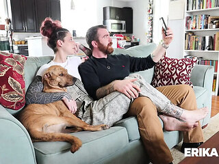 Casey Calvert Hot Slut Masturbates with Vibrator - Blowjob & Doggystyle Sex