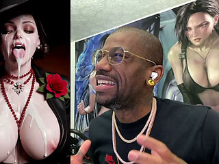 Ball Gagged Nico Gets Cum Covered, Cum Covered Lady D, Quiet With The Braids Deepthroating BBC, Yuffie Getting Missionary Fucked, AI Generated