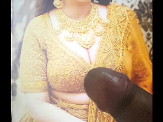 Cum tribute to sexy darling heavy boobs queen Shreya Ghoshal