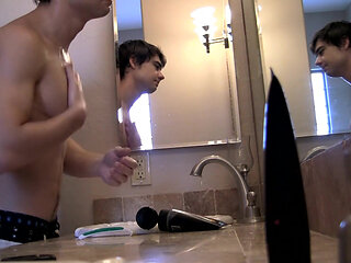Zack Makes a Mess in the Bathroom