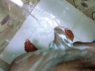 I am Bangladeshi sexy boy big cock masturbation my bathroom