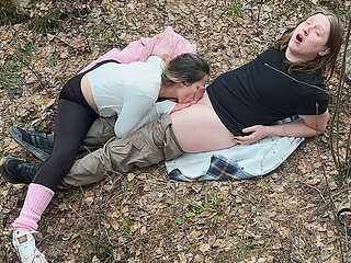 Busty Flexi Girl Gets Fucked in Outdoors