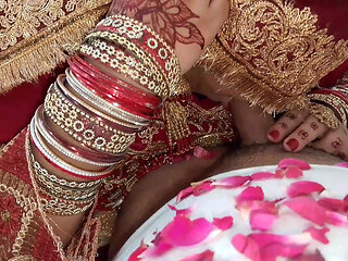 Suhagrat - First Wedding Night Sex - New Indian Hot Couple
