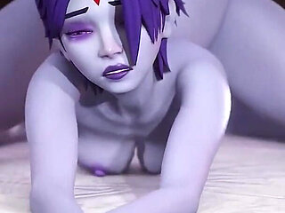 Raven - Beach Resort Fuck with Changeling