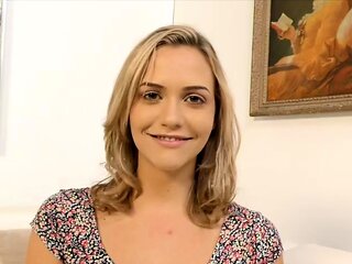 Curly Blonde Teen Records Solo Dildo Masturbation More at