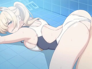 Kanna Ogata Doggystyle Blue Archive Hentai
