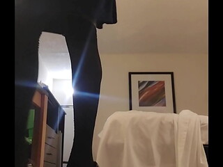 Tapping the floor with heels