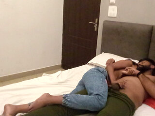 Young Desi Indian Couple Enjoys Romantic Sex with Each Other After College