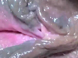 Fingering Tight Pink Pussy of My Stepsister White Cream Came Out of Her Pussy When I Touched Her Asshole