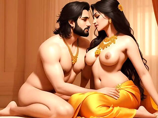 Hot Indian Desi Bhabhi Love Massage - Full Uncut Sensual Massage & Deep Romance