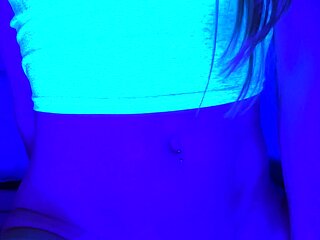 Sexy teen ebony solo toy masturbation