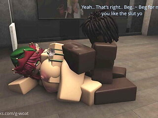 G Woat's Christmas New Year Creampie & Doggystyle Rough Sex - Big Ass Riding & Cum