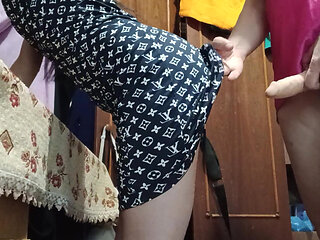 While My Boyfriend Went to the Store, His Stepsister Fucked Me