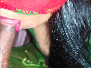 Bhabhi cought my dick at night
