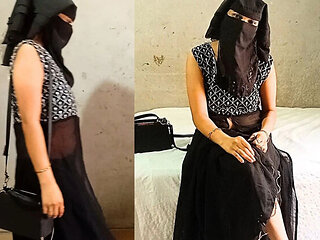 Hijab College Girl Fucked Hard By Uncut Dick - Homemade Missionary Sex