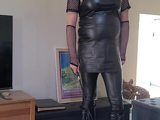 sissy leather slut bitch