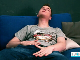 Cute Ethan O Gentle Tease And Thick Creamy Belly Cum!